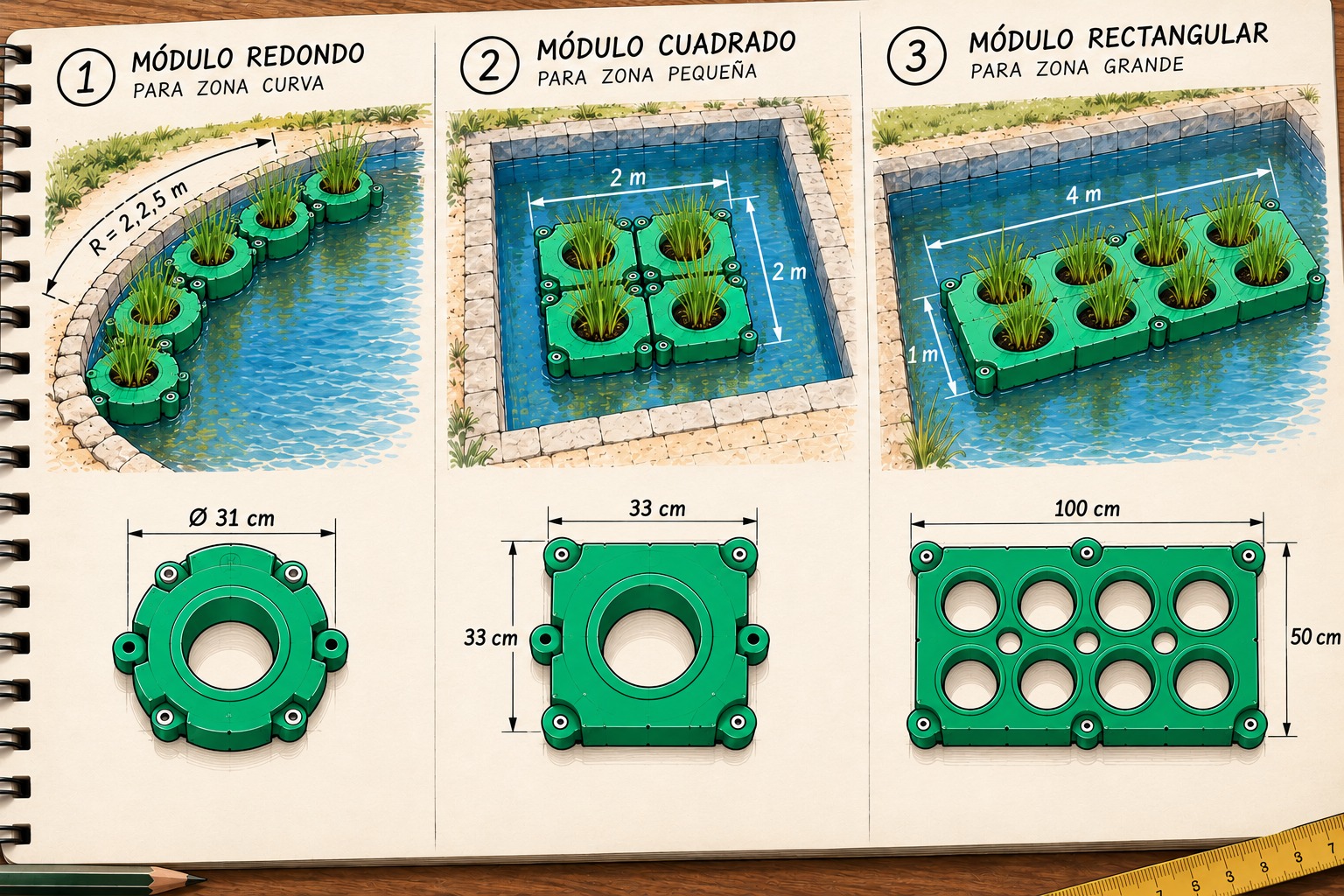 Diseño y medidas